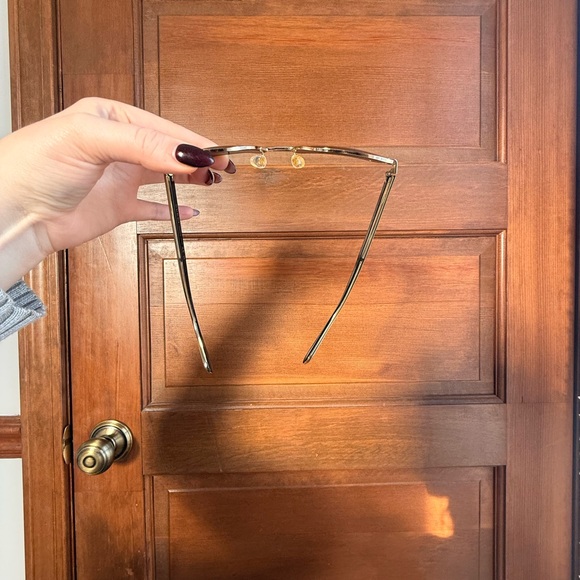 Gucci Brow Bar Aviator Sunglasses 60 mm - Picture 11 of 14